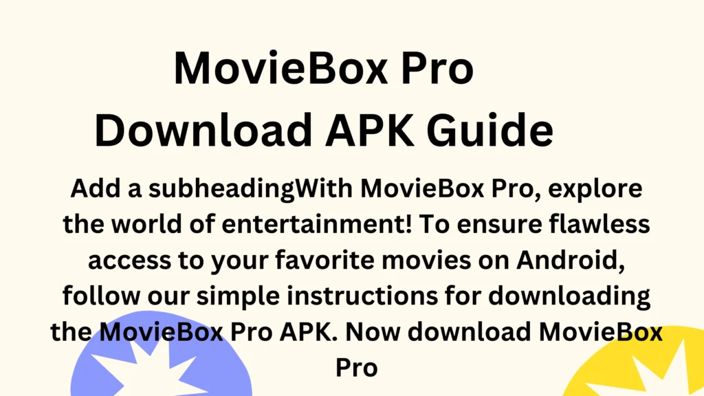 MovieBox Pro Download APK Guide