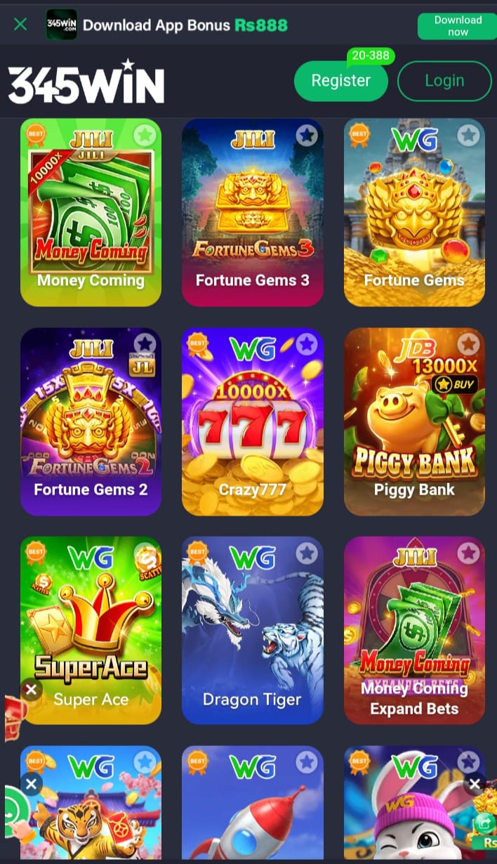 345Win Game Download